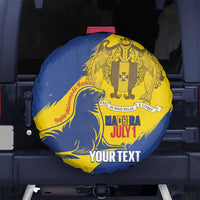 Personalised Maderia Day Spare Tire Cover July 1 Monk Seal Grunge Style - Wonder Print Shop