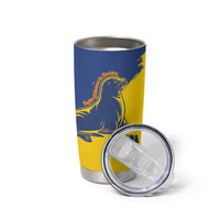 Personalised Maderia Day Tumbler Cup July 1 Monk Seal Grunge Style - Wonder Print Shop