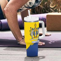 Personalised Maderia Day Tumbler With Handle July 1 Monk Seal Grunge Style - Wonder Print Shop