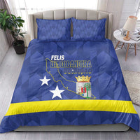 Felis Dia di Bandera Curacao Bedding Set Flag Proud - Wonder Print Shop