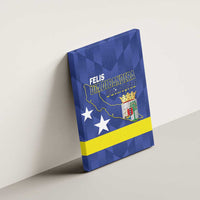 Felis Dia di Bandera Curacao Canvas Wall Art Flag Proud - Wonder Print Shop