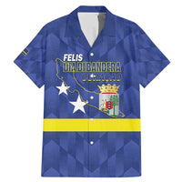Felis Dia di Bandera Curacao Family Matching Mermaid Dress and Hawaiian Shirt Flag Proud - Wonder Print Shop