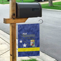 Felis Dia di Bandera Curacao Garden Flag Flag Proud - Wonder Print Shop