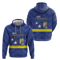 Felis Dia di Bandera Curacao Hoodie Flag Proud - Wonder Print Shop