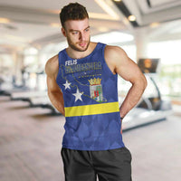 Felis Dia di Bandera Curacao Men Tank Top Flag Proud - Wonder Print Shop