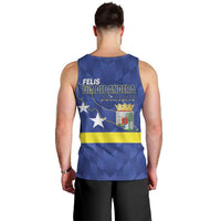 Felis Dia di Bandera Curacao Men Tank Top Flag Proud - Wonder Print Shop