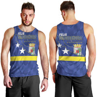 Felis Dia di Bandera Curacao Men Tank Top Flag Proud - Wonder Print Shop