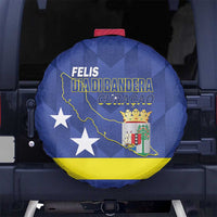 Felis Dia di Bandera Curacao Spare Tire Cover Flag Proud - Wonder Print Shop