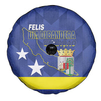 Felis Dia di Bandera Curacao Spare Tire Cover Flag Proud - Wonder Print Shop