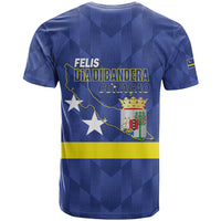 Felis Dia di Bandera Curacao T Shirt Flag Proud - Wonder Print Shop