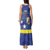 Felis Dia di Bandera Curacao Tank Maxi Dress Flag Proud - Wonder Print Shop