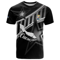 Custom Curacao Football T Shirt Go La Familia Azul Black Style - Wonder Print Shop