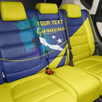 Custom Baseball Curacao Back Car Seat Cover Go Champions Korsou Curve Vibes - Wonder Print Shop