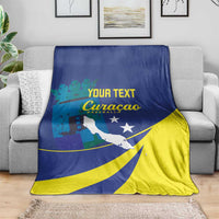 Custom Baseball Curacao Blanket Go Champions Korsou Curve Vibes - Wonder Print Shop