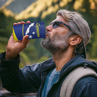 Custom Baseball Curacao 4 in 1 Can Cooler Tumbler Go Champions Korsou Curve Vibes - Wonder Print Shop