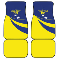 Custom Baseball Curacao Car Mats Go Champions Korsou Curve Vibes - Wonder Print Shop