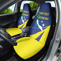 Custom Baseball Curacao Car Seat Cover Go Champions Korsou Curve Vibes - Wonder Print Shop