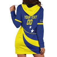 Custom Baseball Curacao Hoodie Dress Go Champions Korsou Curve Vibes - Wonder Print Shop