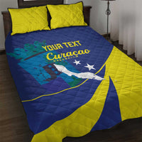 Custom Baseball Curacao Quilt Bed Set Go Champions Korsou Curve Vibes - Wonder Print Shop