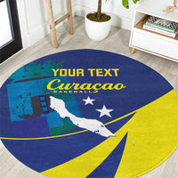 Custom Baseball Curacao Round Carpet Go Champions Korsou Curve Vibes - Wonder Print Shop
