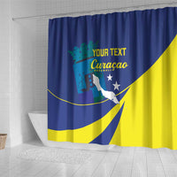 Custom Baseball Curacao Shower Curtain Go Champions Korsou Curve Vibes - Wonder Print Shop