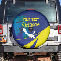 Custom Baseball Curacao Spare Tire Cover Go Champions Korsou Curve Vibes - Wonder Print Shop