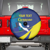 Custom Baseball Curacao Spare Tire Cover Go Champions Korsou Curve Vibes - Wonder Print Shop