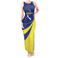 Custom Baseball Curacao Tank Maxi Dress Go Champions Korsou Curve Vibes - Wonder Print Shop