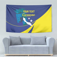 Custom Baseball Curacao Tapestry Go Champions Korsou Curve Vibes - Wonder Print Shop