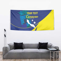 Custom Baseball Curacao Tapestry Go Champions Korsou Curve Vibes - Wonder Print Shop