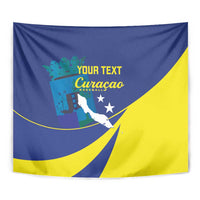 Custom Baseball Curacao Tapestry Go Champions Korsou Curve Vibes - Wonder Print Shop