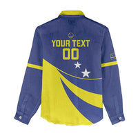 Custom Baseball Curacao Women Casual Shirt Go Champions Korsou Curve Vibes - Wonder Print Shop