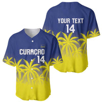 Custom Baseball Curacao Baseball Jersey 2025 Korsou de Palmbomen - Wonder Print Shop