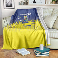 Baseball Curacao Blanket 2025 Korsou de Palmbomen - Wonder Print Shop
