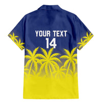 Custom Baseball Curacao Family Matching Mermaid Dress and Hawaiian Shirt 2025 Korsou de Palmbomen - Wonder Print Shop