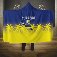 Baseball Curacao Hooded Blanket 2025 Korsou de Palmbomen - Wonder Print Shop