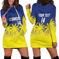 Custom Baseball Curacao Hoodie Dress 2025 Korsou de Palmbomen - Wonder Print Shop