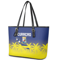 Baseball Curacao Leather Tote Bag 2025 Korsou de Palmbomen - Wonder Print Shop