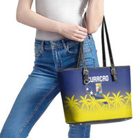 Baseball Curacao Leather Tote Bag 2025 Korsou de Palmbomen - Wonder Print Shop