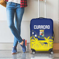 Baseball Curacao Luggage Cover 2025 Korsou de Palmbomen - Wonder Print Shop