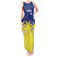 Custom Baseball Curacao Tank Maxi Dress 2025 Korsou de Palmbomen - Wonder Print Shop