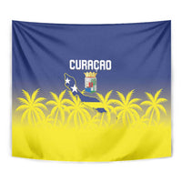 Baseball Curacao Tapestry 2025 Korsou de Palmbomen - Wonder Print Shop