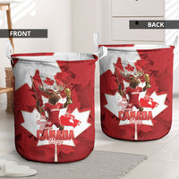 Canada Day Proud 2026 Laundry Basket Canadian Moose Soccer Is Coming Home