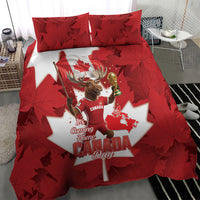 Canada Day Proud 2026 Bedding Set Canadian Moose Soccer Is Coming Home
