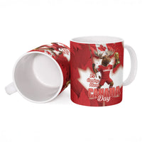 Canada Day Proud 2026 Ceramic Mug Canadian Moose Soccer Is Coming Home