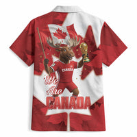 Canada Day Proud 2026 Hawaiian Shirt Canadian Moose Soccer Is Coming Home