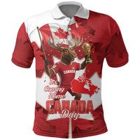Canada Day Proud 2026 Polo Shirt Canadian Moose Soccer Is Coming Home
