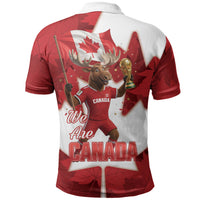 Canada Day Proud 2026 Polo Shirt Canadian Moose Soccer Is Coming Home