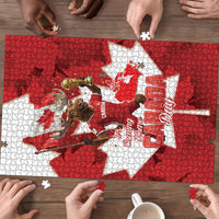 Canada Day Proud 2026 Puzzle Canadian Moose Soccer Is Coming Home
