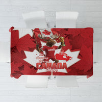 Canada Day Proud 2026 Tablecloth Canadian Moose Soccer Is Coming Home